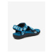 Modré chlapčenské vzorované sandále Lee Cooper