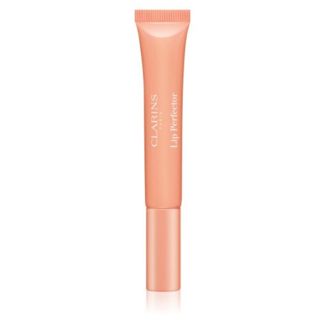 Clarins Lip Perfector Shimmer lesk na pery s hydratačným účinkom odtieň 02 Apricot Shimmer