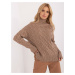 Jumper AT SW 23445.00 tmavo lila jedna