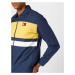 Tommy Jeans Prechodná bunda  námornícka modrá / žltá / tmavočervená / biela