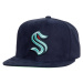 Seattle Kraken čiapka flat šiltovka Sweet Suede Snapback