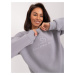 SIVÁ OVERSIZE MIKINA -BA-BL-0106.27-GREY