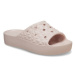 Crocs Šľapky Classic Platform Geometric Slide W 209564 Ružová