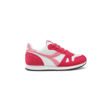 Diadora Sneakersy Simple Run Gs 101.177899 01 C9909 Ružová