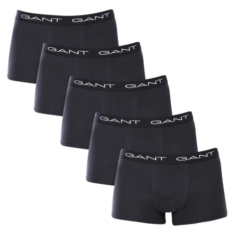 5PACK pánske boxerky Gant čierné (900015003-005)