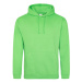 Just Hoods Unisex mikina s kapucňou JH001 Lime Green