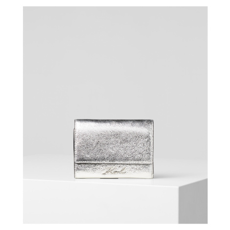 Peňaženka Karl Lagerfeld K/Signature Met Flap Wallet