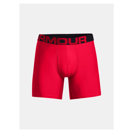 Under Armour Boxer Shorts Tech 6in 2 Pack-RED - Men's