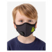är Big Logo Maska s ventilom a nanofiltrom detská Čierna