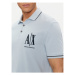 Armani Exchange Polokošeľa 8NZFPA Z8M5Z 15DB Modrá Regular Fit