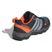 Chlapčenská nízka turistická obuv ADIDAS Terrex AX2R wonder steel grey three impact orange