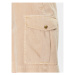 TWINSET Bavlnené šortky 231TT2391 Béžová Regular Fit