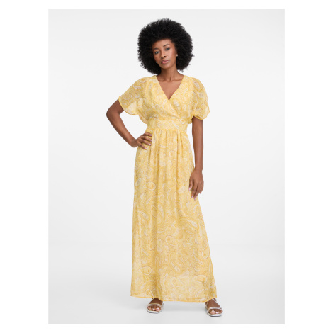 Orsay Yellow Women's Maxi Dress - Women's