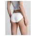 Dámske nohavičky Bikini Briefs Radiant Cotton 000QD3540E100 biela - Calvin Klein