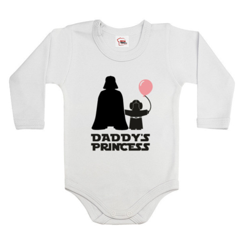 Detské body s potlačou Star Wars Daddys Princess