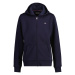 MIKINA GANT SHIELD ZIP HOODIE EVENING BLUE