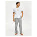 Light gray men's sweatpants Tommy Hilfiger - Men