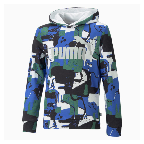 PUMA Chl. mikina s kapucňou Ess Street A Farba: Biela