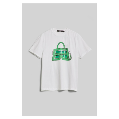 Tričko Karl Lagerfeld Karl K Bag T-Shirt Biela