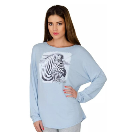 Dámske tričko 56/2-2/A2 modré FABIO