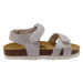 Plakton  Sandra Kids Sandals - Plata  Sandále Strieborná