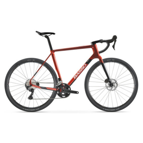 Gravel bicykel BASSO Palta, candy red, Shimano GRX 600 2X11, Microtech MX25