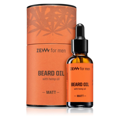 Zew For Men Beard Oil with Hemp Oil olej na bradu s konopným olejom Shine