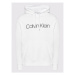 Calvin Klein Mikina Logo K10K104060 Biela Regular Fit