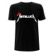 Metallica tričko Santa Hat Logo Čierna