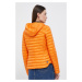 Páperová bunda Colmar dámska, oranžová farba, prechodná