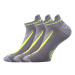 3PACK ponožky VoXX sivé (Rex 10) S