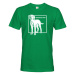 Pánské tričko pre milovníkov psov s potlačou Weimarský stavač - skvelý darček