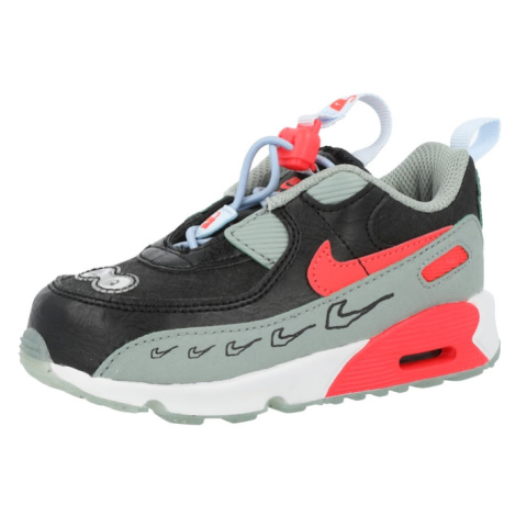 Nike Sportswear Tenisky 'Air Max 90 Toggle SE'  dymovo šedá / melónová / čierna / biela