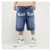 Kraťase Karl Kani OG Old English Denim Shorts Blue