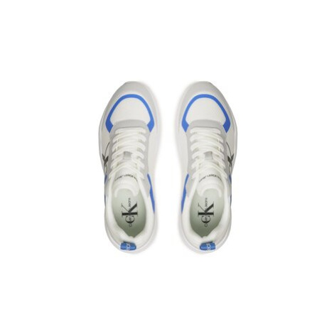 Calvin Klein Jeans Sneakersy Retro Tennis Mesh YM0YM00638 Sivá