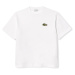 Lacoste  T-Shirt Loose Fit - White  Tričká a polokošele Biela