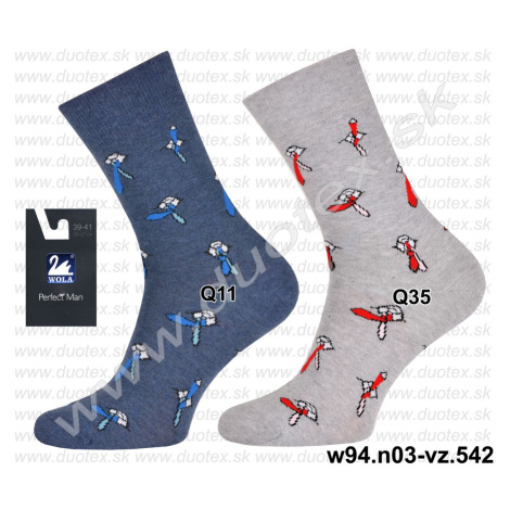 WOLA Pánske ponožky w94.n03-vz.542 Q35