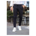 34958 Dewberry Slimfit Jogger Seasonal Mens Trousers-NAVY BLUE