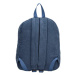 Beagles Modrý semišový vintage ruksak „Oldies“ 11L