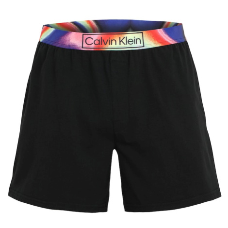 Calvin Klein Underwear Boxerky  svetlozelená / tmavofialová / ružová / oranžovo červená / čierna