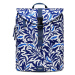 VUCH Corbin Leaves Blue Backpack