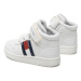 Tommy Hilfiger Sneakersy High Top Lace-Up/Velcro Sneaker T3A9-32330-1438 M Biela