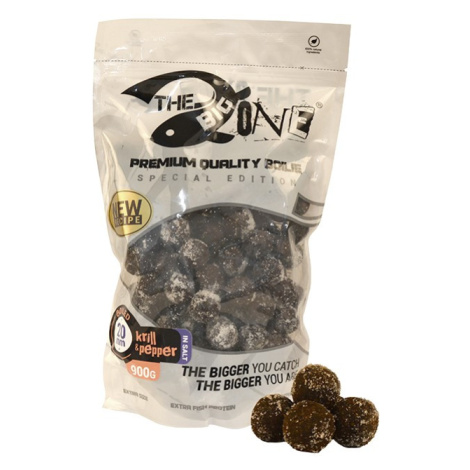 The one boilies big one boilie in salt krill a pepper 900 g - 24 mm