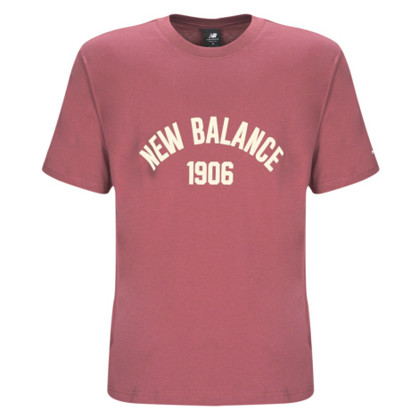 New Balance  MT33554-WAD  Tričká s krátkym rukávom Ružová