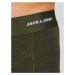 JACK & JONES Boxerky  námornícka modrá / zelená / čierna
