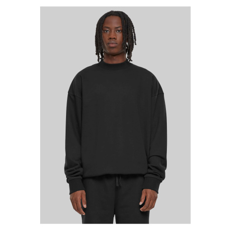 Men's Light Terry Crew Sweatshirt - Black