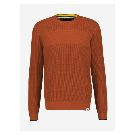 Oranžový pánsky sveter LERROS