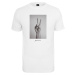 White T-shirt with peace sign