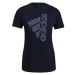 adidas VRTCL ZBR G T Dámske tričko, tmavo modrá, veľkosť