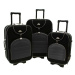 Sivo-čierna sada 3 cestovných kufrov &quot;Movement&quot; - veľ. M, L, XL
